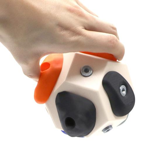 Handcrafted Boulder Block Finger Strength Precision Building 3D Rock Climbing Training Ball Climbing Simulation Boulder Rock Climbers Gift