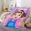 Customiz Name Personality Ms. Rachel  Blanket Soft &Warm Sofa Office Bed Travel Lunch Break Blanket, Gift Suitable All Seasons