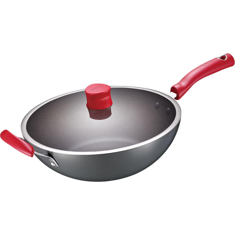 SUPOR Star Stone Healthy Non-Stick Wok, 32cm