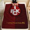 Coperta con poster di Kaiserslautern, Alta qualità, Confortevole per tutte le stagioni, Decorazione per la casa, Calore e Comfort