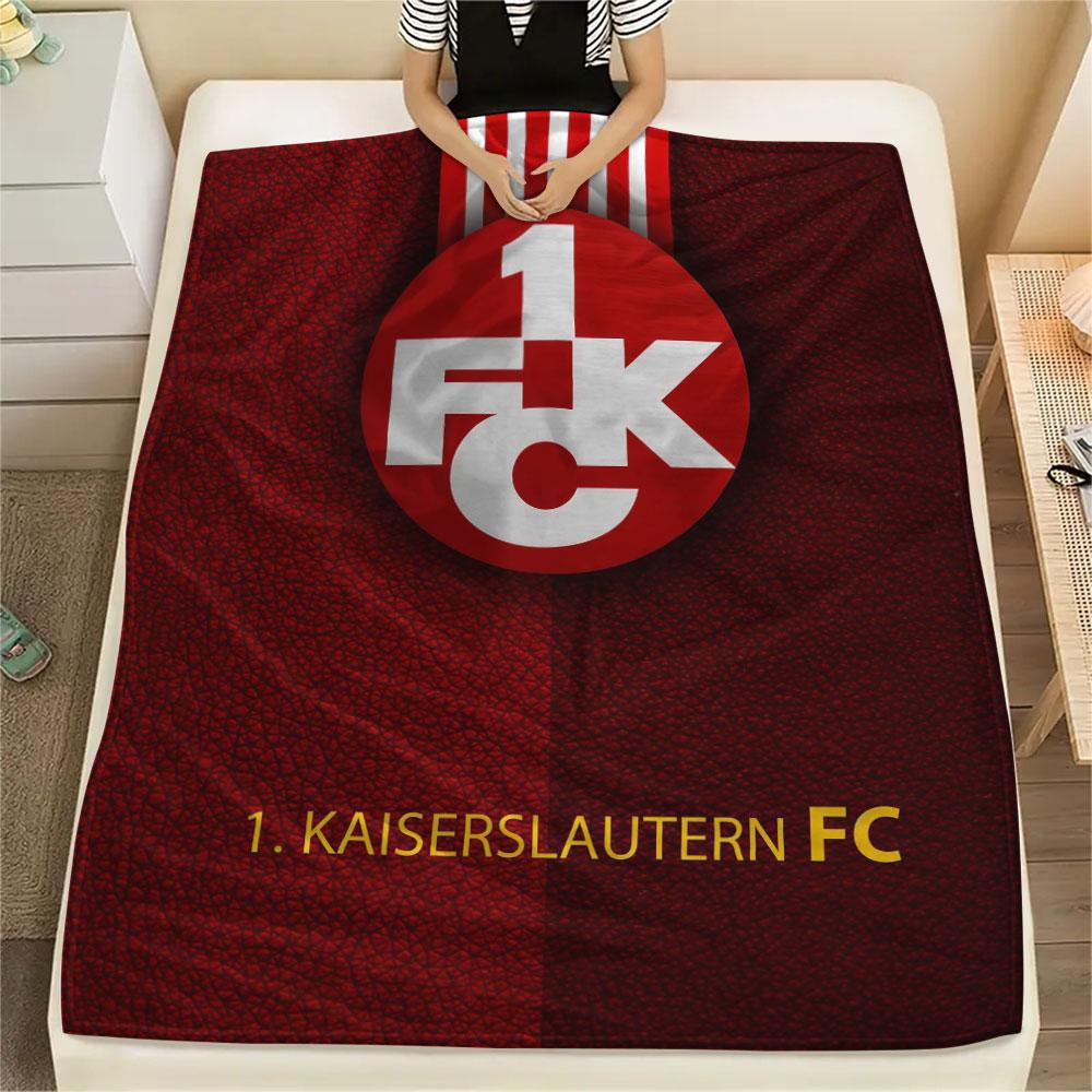 Coperta con poster di Kaiserslautern, Alta qualità, Confortevole per tutte le stagioni, Decorazione per la casa, Calore e Comfort