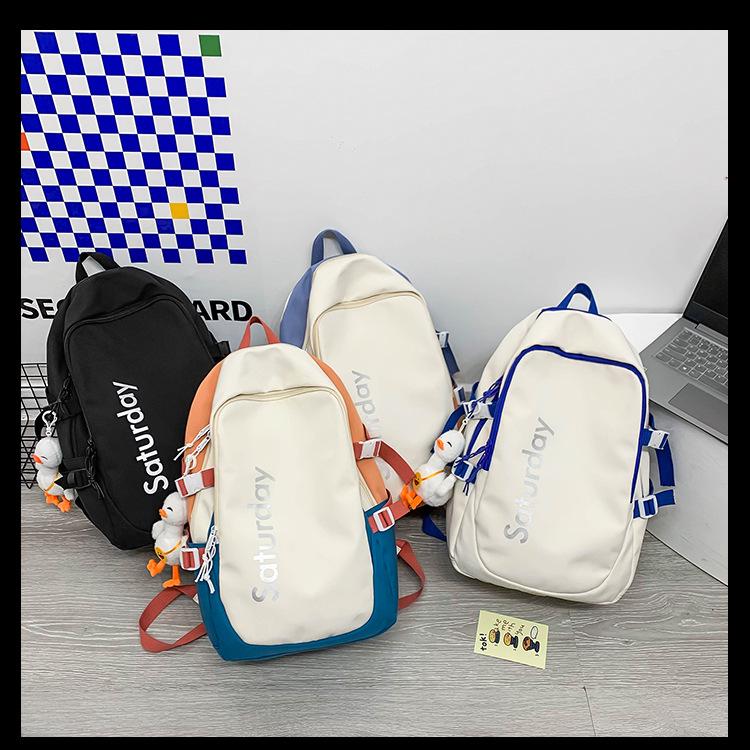 Women's Ins Style Backpack: Large Capacity, Japanese & Korean-Inspired, Perfect for Middle, High School & College Students