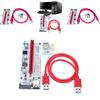 Pcie Graphics Card Extension Cable Usb30 Riser With 16x Adapter For Mining Rig Setup