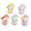 Cute KT Cartoon Cat Resin Accessories for DIY Crafts: Hair Clips, Phone Cases, Fridge Magnets