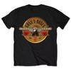 חולצת טי רפויה רוק רטרו-מיושנת Guns N' Roses מבית Vintage Fashion מתאימה לגברים ונשים