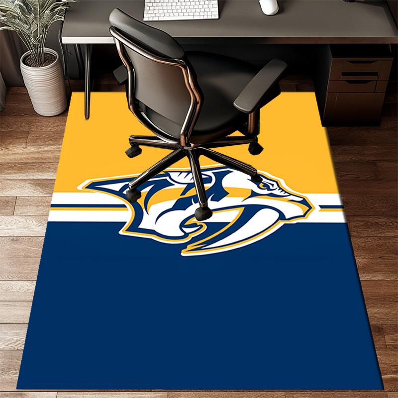 St. Louis Hockey Floor Mat for Living Room, Game Rooms, Office, Bedroom, Office Floor Mat Playful Design, Christmas Fan Gifts
