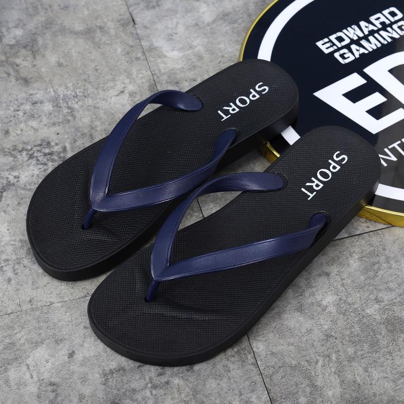 Trendy Summer Beach Flip-Flops: Couples' Non-Slip Bathroom and Sand Slippers