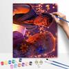Disney Tangled Rapunzel Flynn Rider oil paint by numbers painting kit handmade diy home decoration gift
