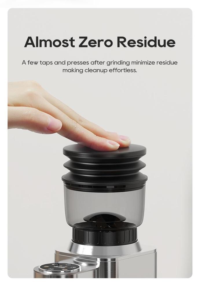 HiBREW G7 Electric Coffee Grinder, 48 Grind Settings, Anti-Static Technology, Stainless Steel Conical Burr, Compatible with 51/54/58mm Portafilters