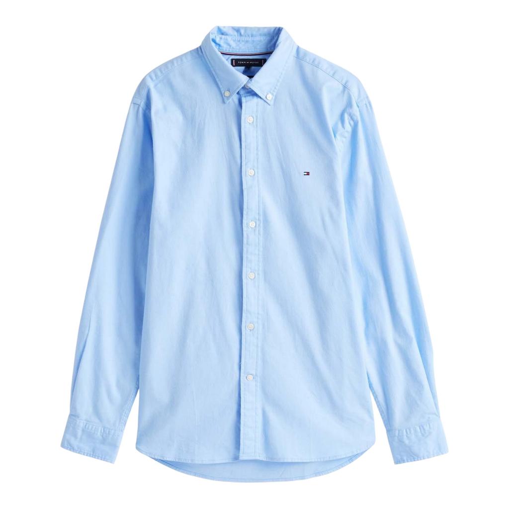 Tommy Hilfiger Mens Embroidered Logo Regular Shirt
