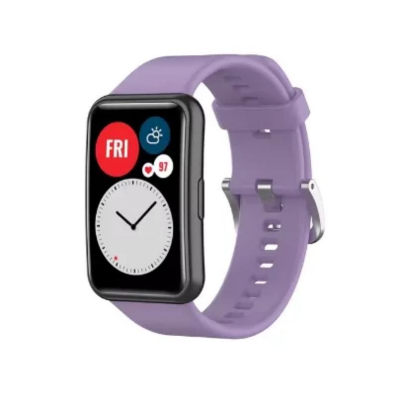 Sport band for Huawei Watch Fit TIA-B09 strap Replacement Silicone Bracelet Smart Accessorie for huawei watch fit band with tool