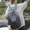 Schoolbag1011 Early Spring New Couple Tide Brand Backpack Simple Commuter Travel Outdoor Sports Backpack Junior High School Student Schoolbag