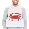 Pacote com 25 Aventais de Caranguejo Frutos do Mar Artista Babadores Adultos Lagosta Descartáveis para Comer Aventais Pintura Plástico Babador Babadores Transparentes Suprimentos para Festa