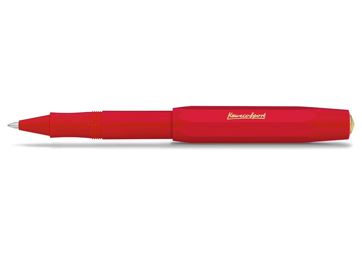 

Kaweco Classic Sport Red Ballpoint Officially Imported Pen, Water-Based, CSR2-RD,