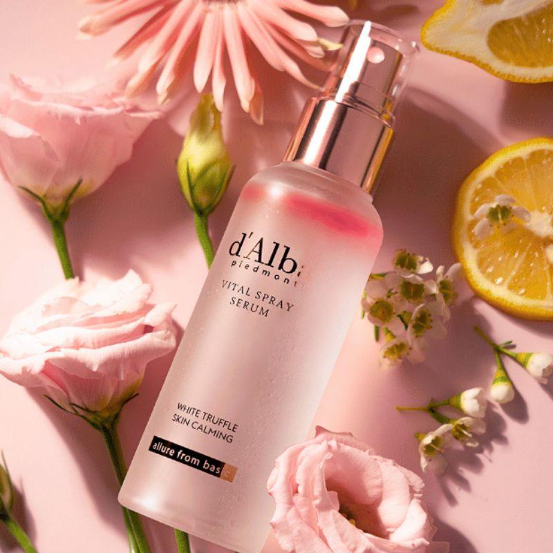 d'Alba White Truffle Vital Spray Serum 100ml – Hydrating Glow Mist Serum