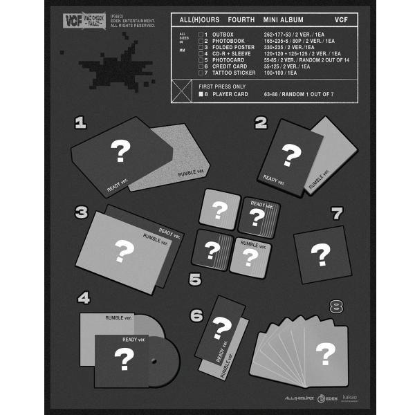ALL(H)OURS [VCF] 4th MINI ALBUM