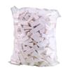 Professional Makeup Artist-Recommended Disposable Cotton Makeup Pads - 100 Triangular White Sponge Puffs for Dry and Wet Use.