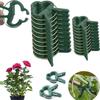 10Pcs Durable Plastic Garden Plant Support Clips Lever Ring Vine Support Clip  Garden Supplies