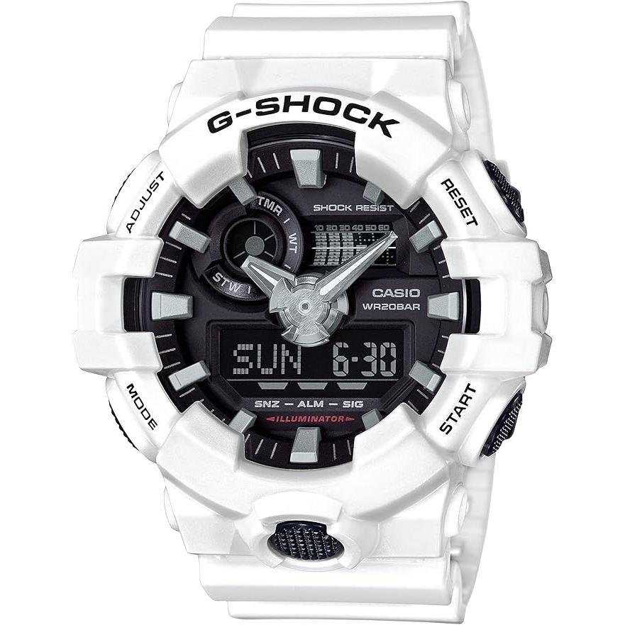 

Часы Casio G-Shock GA-700-7AJF мужские белые белый