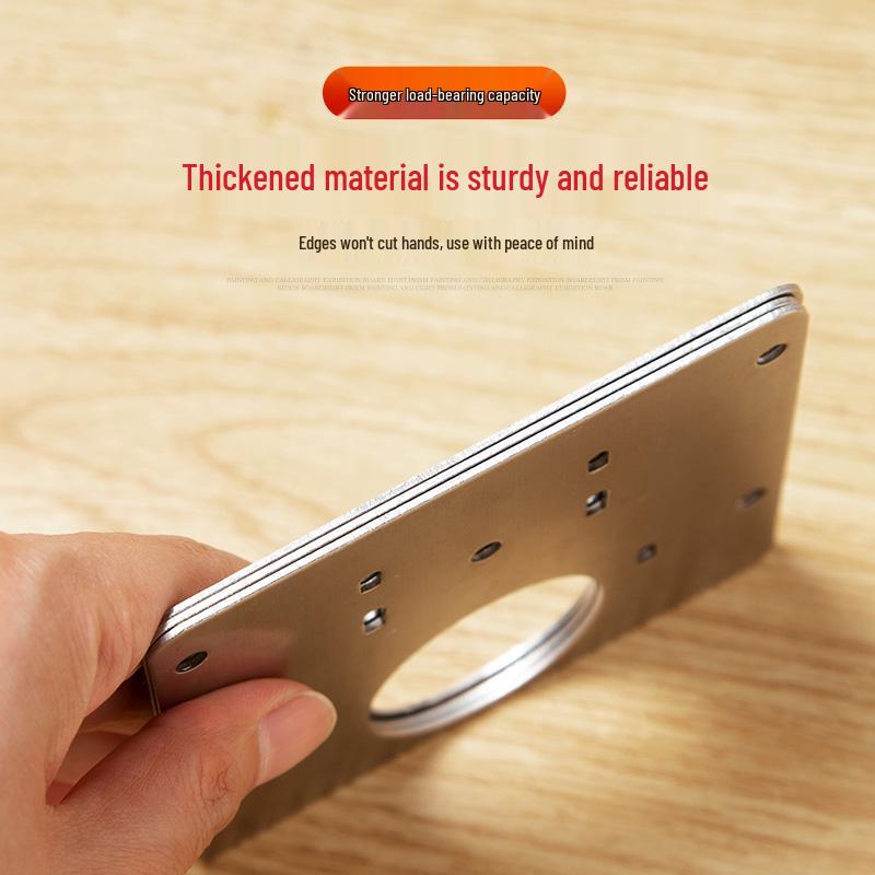 Stainless Steel Hinge Repair Plate for Cabinet and Cupboard Doors