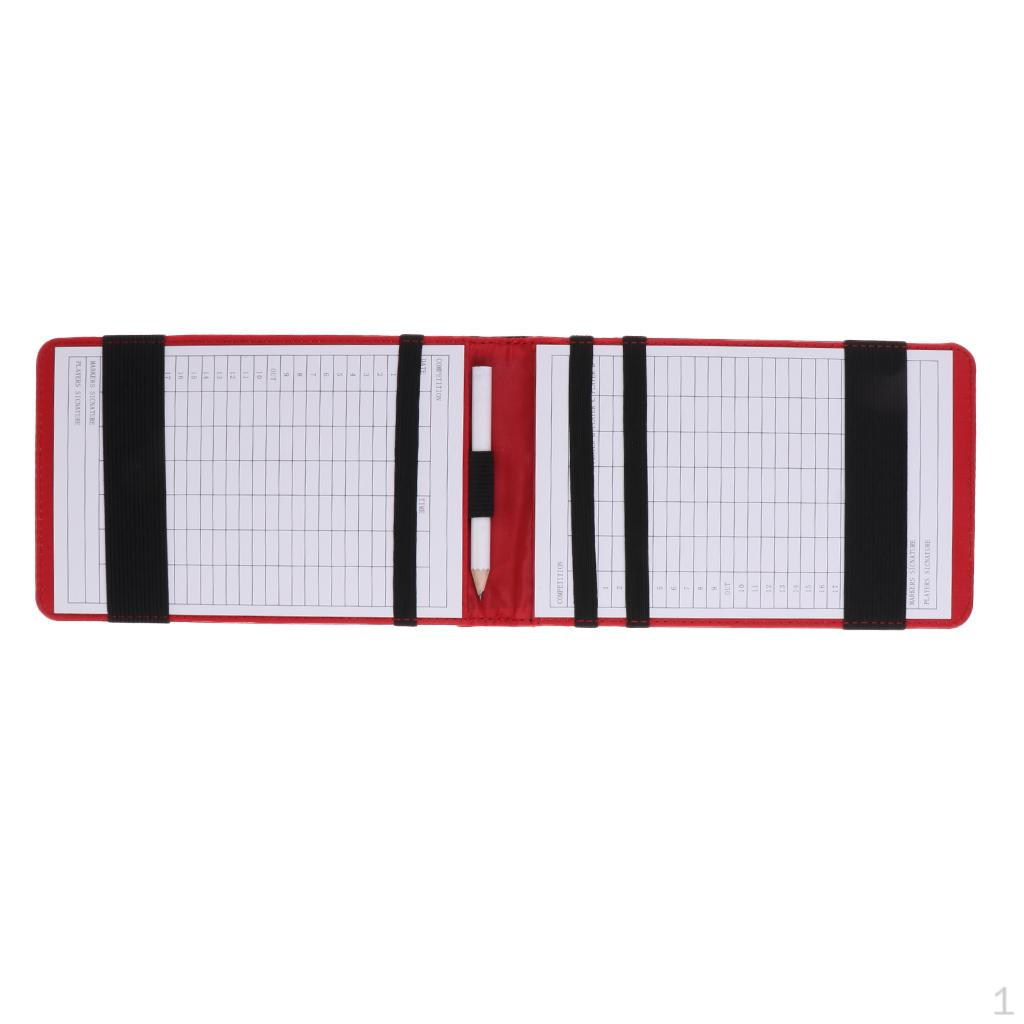 Counter Golf Bag Accessories -1 Pencil 2 Cards