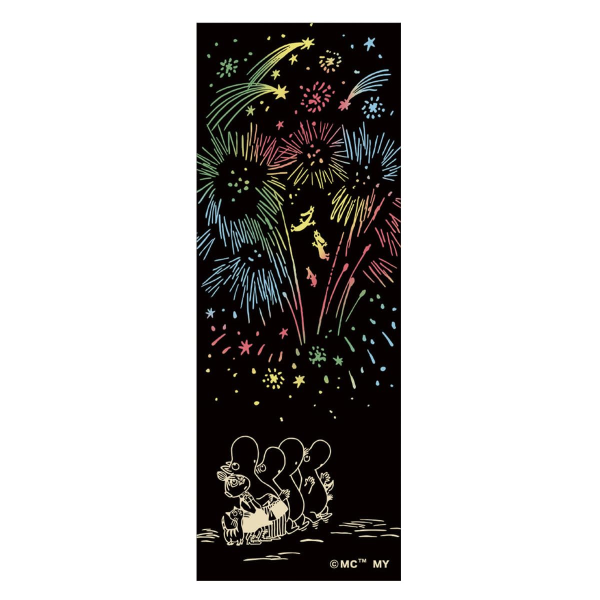 

JIKAN STYLE Муми-тролль Скандинавский Тэнугуи Ручной Декоративный Интерьер Снусмумрик Малышка Мю 33 x 90 51023 Подарок, Ткань, Окрашенная методом Чю, Гобелен, Декор, Фейерверк, &