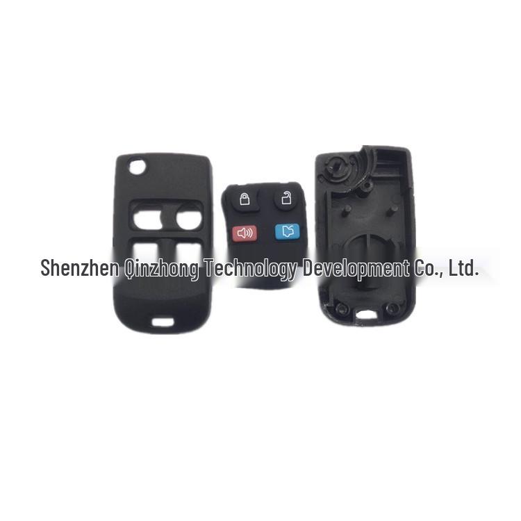 Ford 4-Button Folding Car Key Shell Replacement