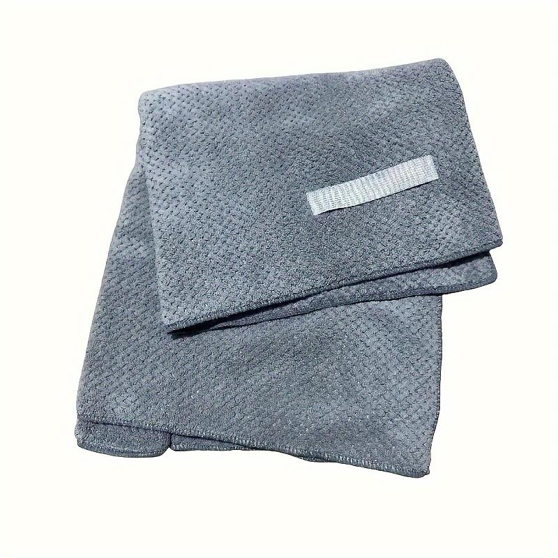 

Женская шапочка-полотенце для сушки волос, быстросохнущая, высокоабсорбирующая полиэстеровая чалма для волос для кудрявых, длинных, густых волос, влагоотводящая повязка для сушки волос серый