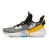 Anta Air Space 2 Low Basketball Shoes Men Sneaker Black White Gold 112011606-9