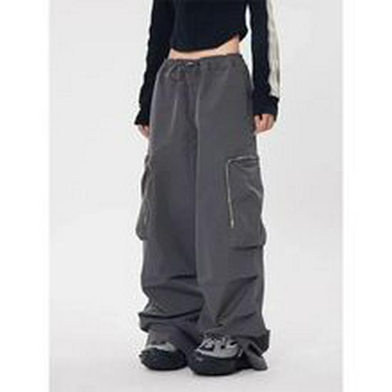2023 Washed Retro Graffiti Wide-Leg Jeans for Women - Trendy Spring/Summer Gradient Mopping Pants