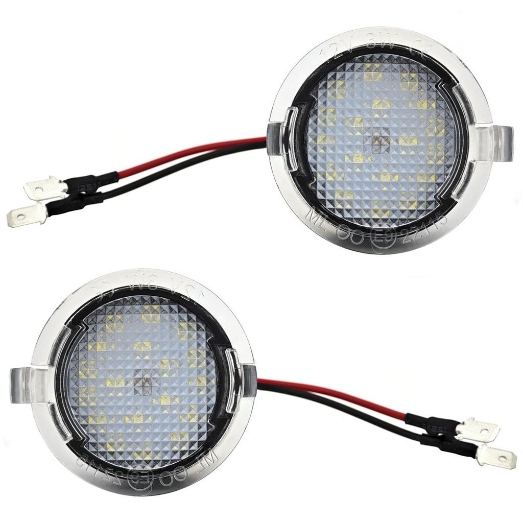 2 uds. luces en los espejos compatibles con Ford, Lincoln, Mercury LED 450lm Todoterreno