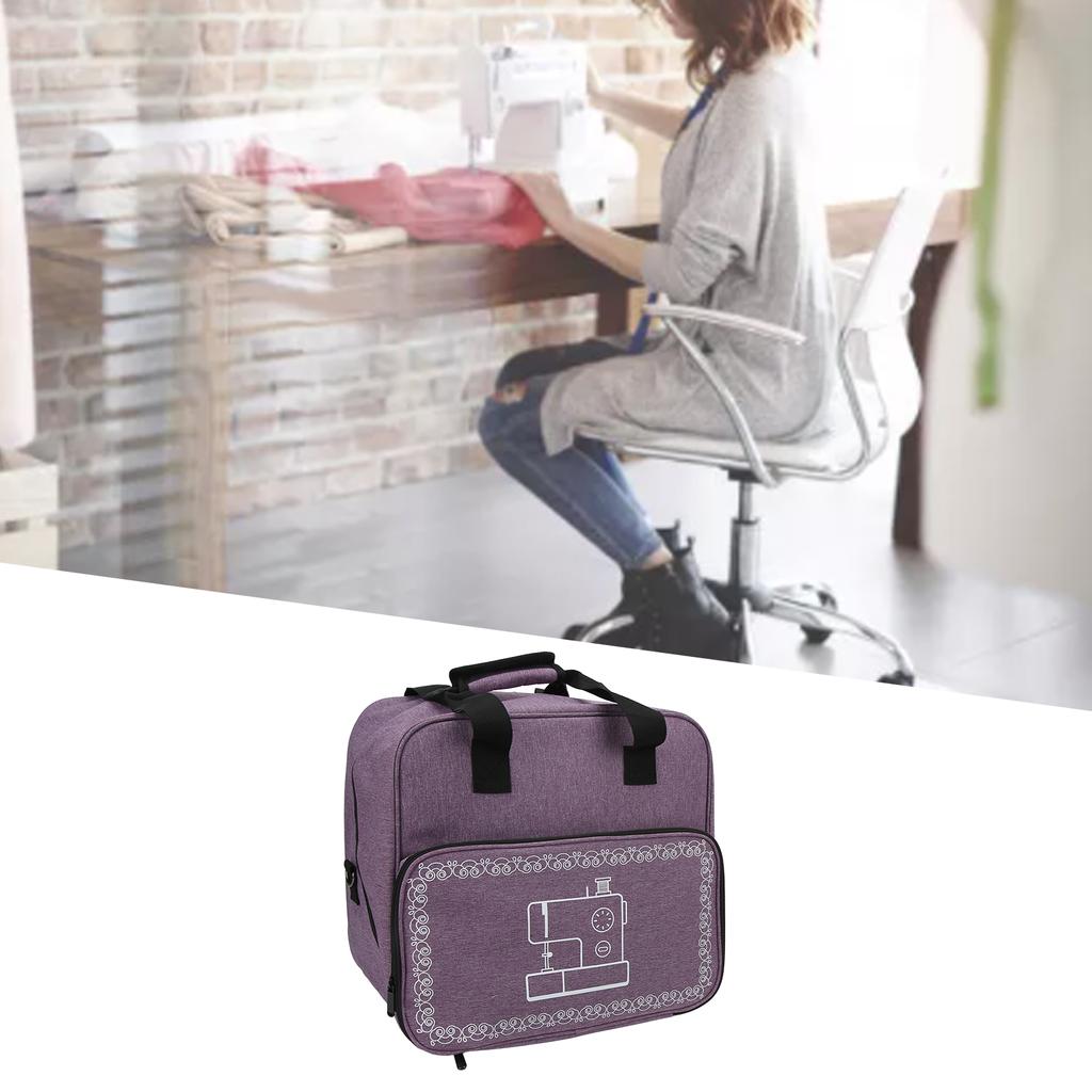 Sewing Machine Bag Large Capacity   Practical Multiple Pockets Design Sewing Machine Carrying Case