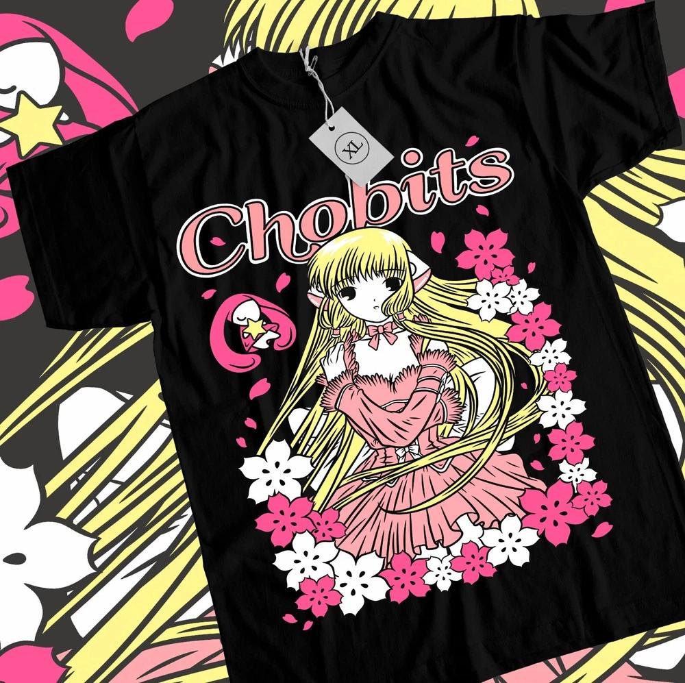 Anime Chobits Chi Apanese Freya Sumomo Hibiya Graphic Black Tshirt Size S4xl S
