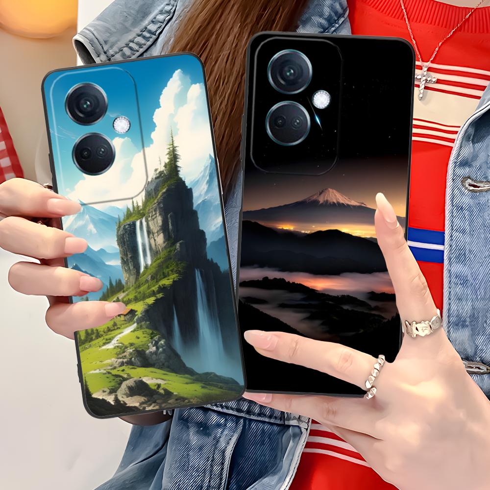 Mountain Forest Mobile Phone Case for OPPO Find X9 X8 X7 X6 X5 X3 X2 Plus S Pro Ultra Lite Colorful Printing Cover Luxury Cover