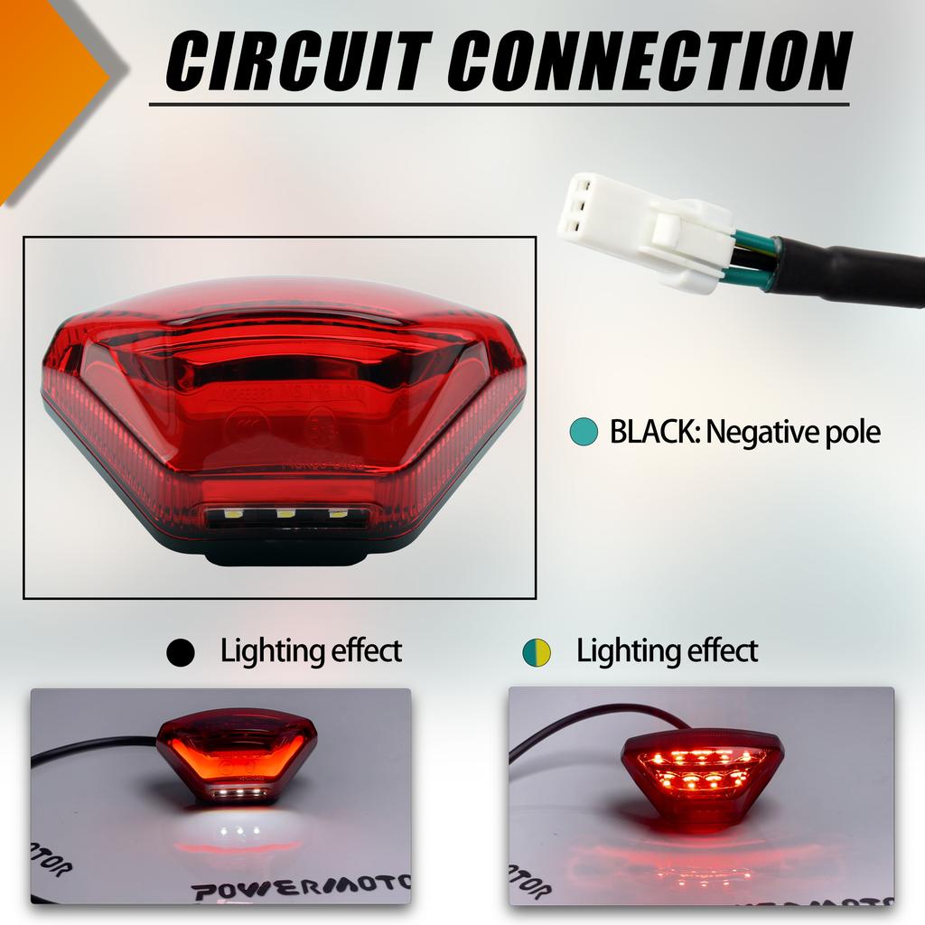 E-Bike Taillight For Surron Ultra Bee Motocross Rear Tail Lamp For SUR-RON Light 2024 Motorcycle Tuning Spare Accessories