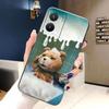 Naughty Cute Bear Phone Case For VIVO V60 V50 V40 LITE S1 V17 V20 SE V21 V23 V23E V25 V25E V27 V27E V29 V29E V30 Case Cover Capa