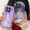 ReZero Emilia Waifu Handyhülle für Xiaomi 15 14 13 12 Mi 11 T Ultra Lite Pro S X 5G Bunter Druck Cover Hülle Hübsch