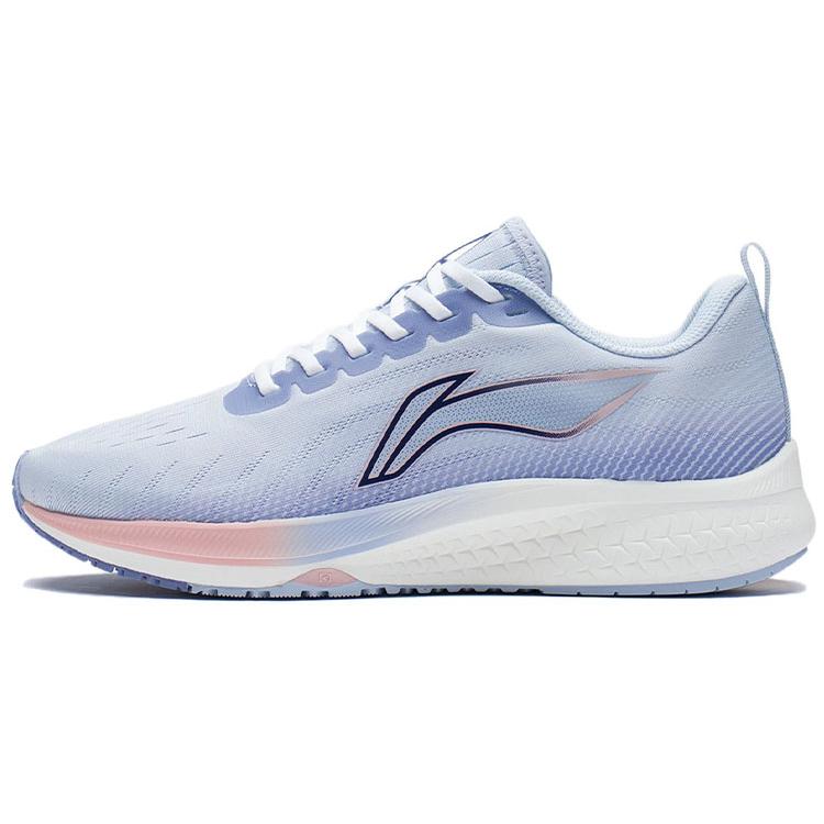 New LiNing Red Hare 5 Lightweight Low Top Running Shoes Women's Ice Blue ARMS010-2