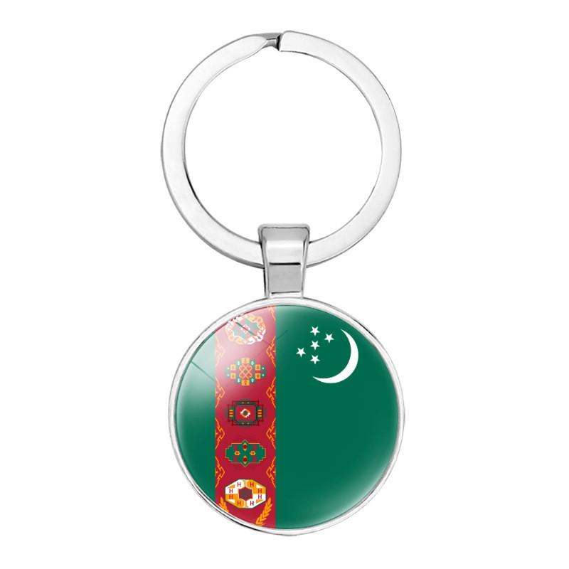 Decorative Keychain Showcasing Asian Country Flags Perfect For Birthdays And Parties