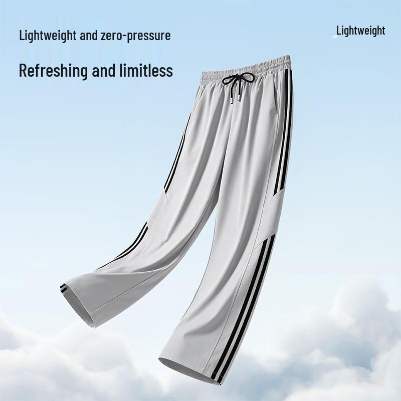 Warrior Men's Summer Breathable Loose Straight-Leg Pants