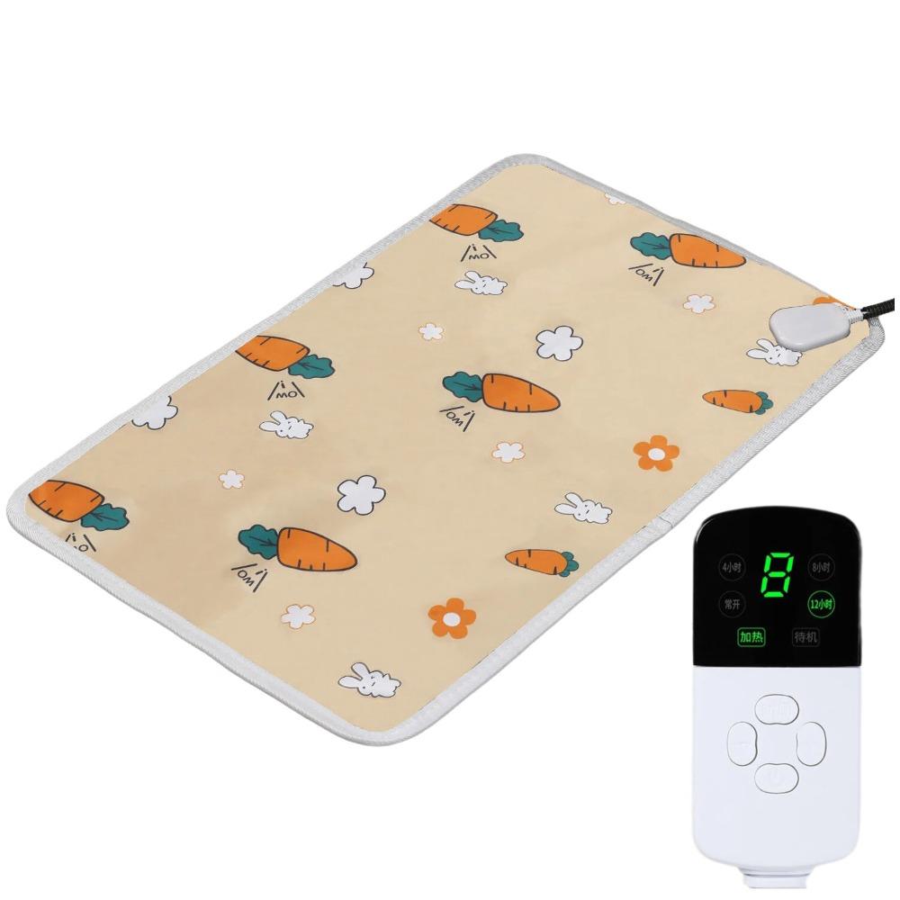 

Thermostat Control Pet Electric Blanket Bite Proof Pet Heating Mat For Cats and Dogs S жёлтый