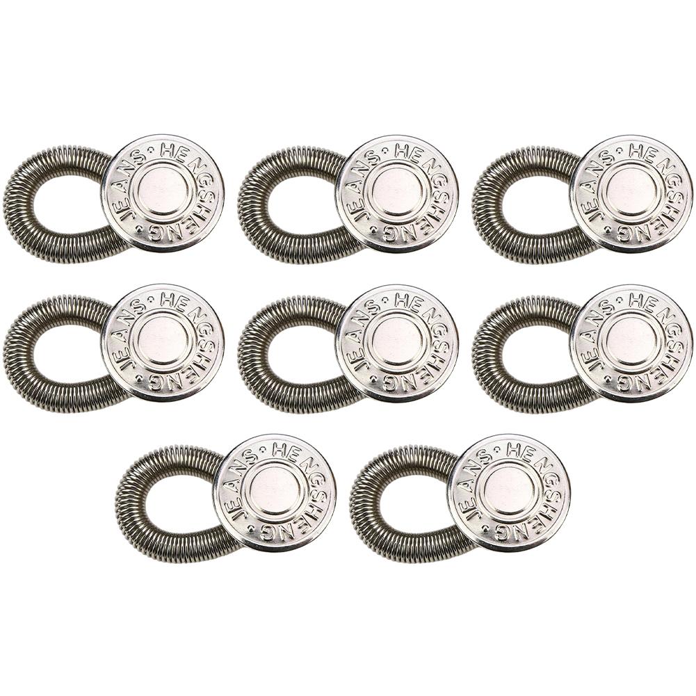 Stay Comfortable in Your For pants Adjustable Metal Button Extenders 8 pcs Save Money and Extend the Life of Your Jeans