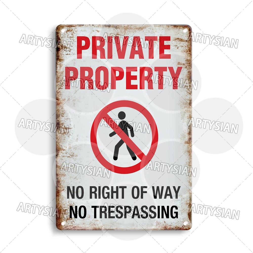 Tassellatura vietata Proprietà privata Attenzione Cartello metallico Strada privata Vietato l'accesso Nessun diritto di passaggio Non bussare Fermarsi Nessun venditore