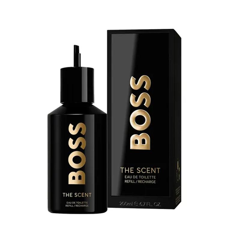 BOSS Junshang Temptation Men s Eau de Toilette Refill Aromatic Fragrance Eau de Toilette EDT Ginger Extract Leather 200ml коричневый
