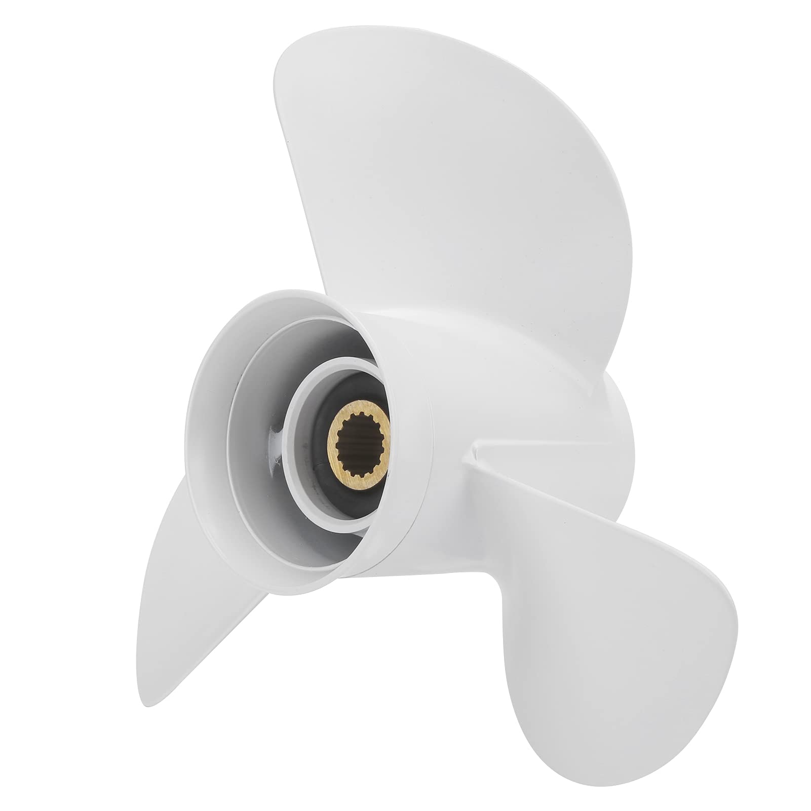 

13 1/4 x 17-K 6E5-45945-01-EL Yamaha Outboard Propeller for Fresh Air Engines. Lightweight and fuel-efficient marine propeller.