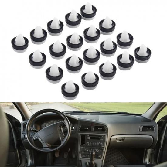 20x Side Molding Clips Trim Panel Retainer Fasteners High Quality For