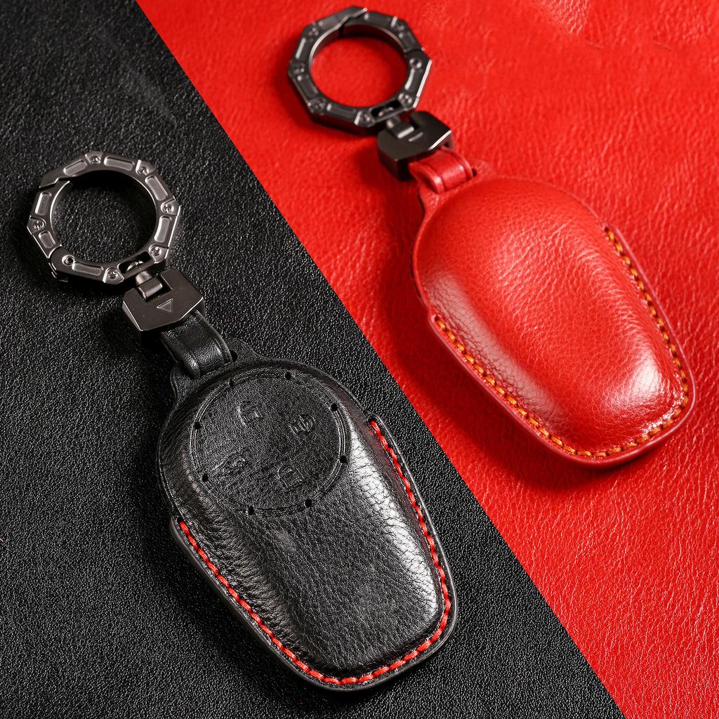 Suitable for NIO key cover ES6/ES8/ES7 leather high-end ET7/ET5/EC6 shell buckle for men and women
