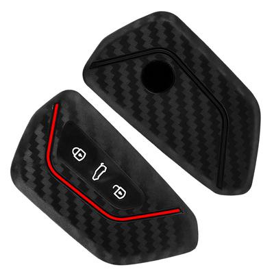 Car Key Cover for VW Golf 8 Mk8 2020 for Skoda Octavia 4 8 A8 MK4 Group 2026 Seat Leon Remote Control Cases Keychain Holder