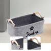 Dog Toy Organizer Bin Treats Organiser Box Household Organization Multifunction Large Felt