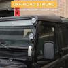 2Pcs Carbon Steel Black For Land Rover Defender 90 110 130 2004-2018 Car A-pillar Spotlight Brackets LED Work Bracket Accessorie